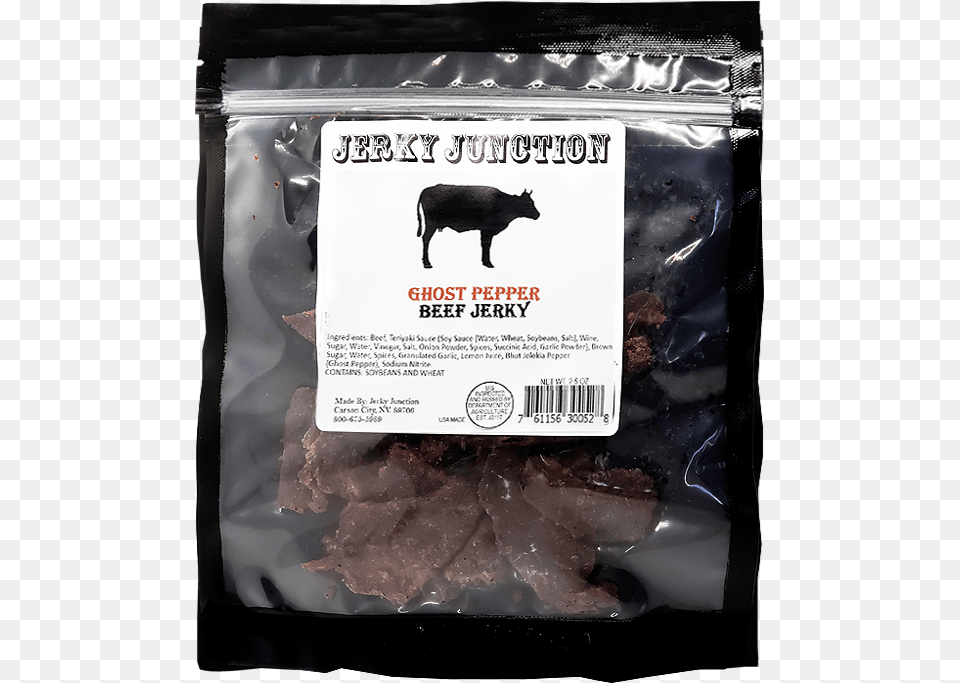 Ghost Pepper Beef Jerky, Animal, Cattle, Cow, Livestock Png Image