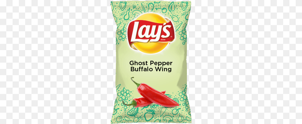 Ghost Pepper Buffalo Wing Be Yummy As A Chip Lays Potato Chips, Food, Ketchup, Plant, Produce Free Png