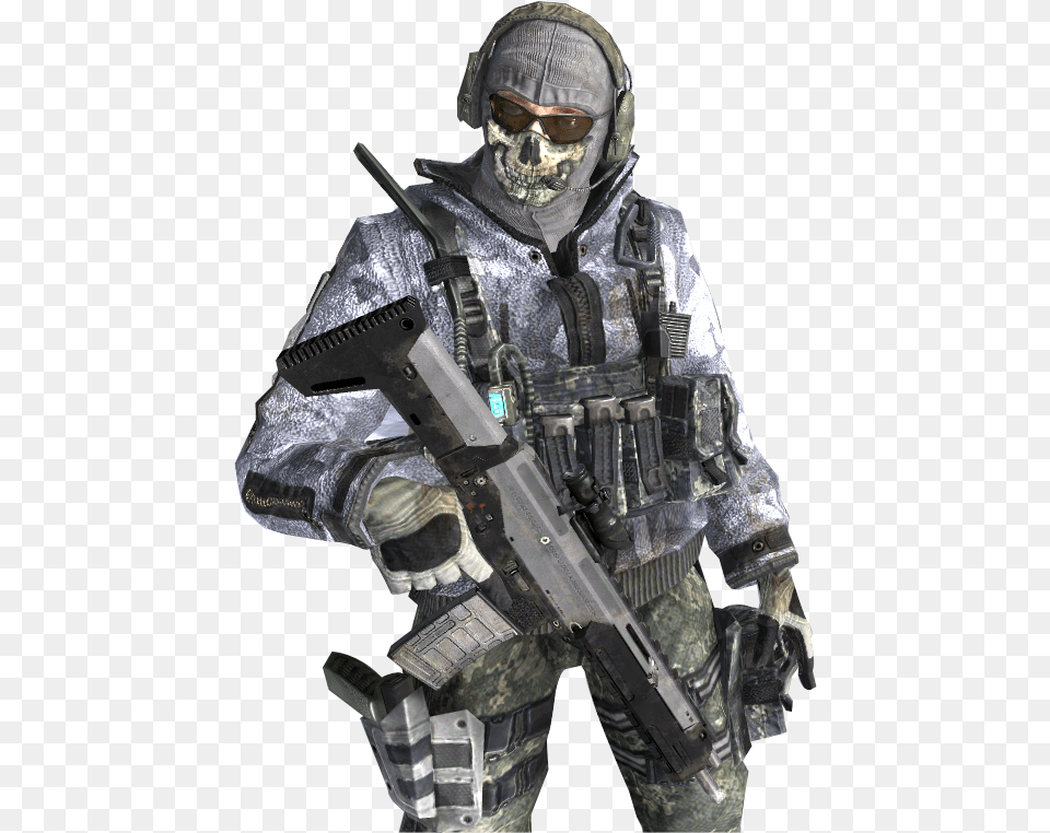 Ghost Photo Ghost004 Call Of Duty Modern Warfare, Adult, Male, Man, Person Png