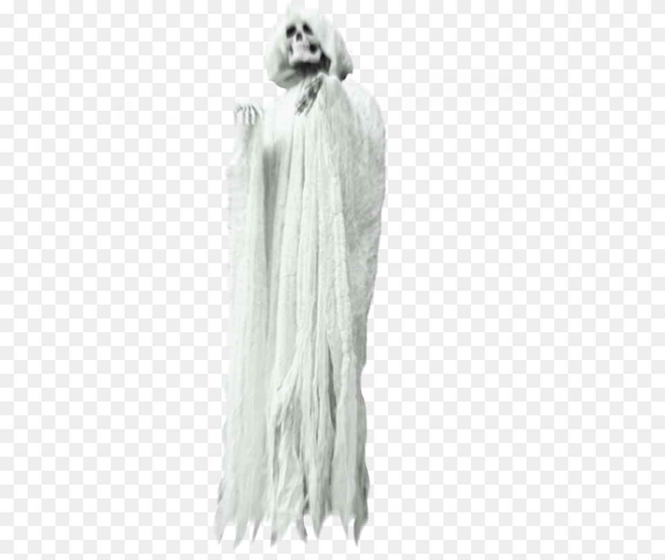 Ghost Picture Real Transparent Background Ghost, Fashion, Cape, Clothing, Wedding Free Png Download