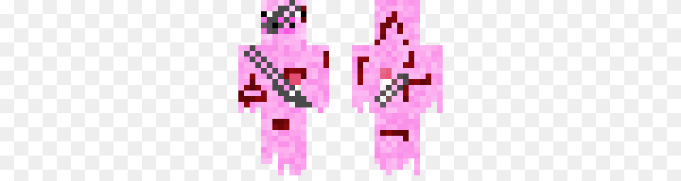 Ghost Pig Minecraft Skins, Purple, Qr Code Png