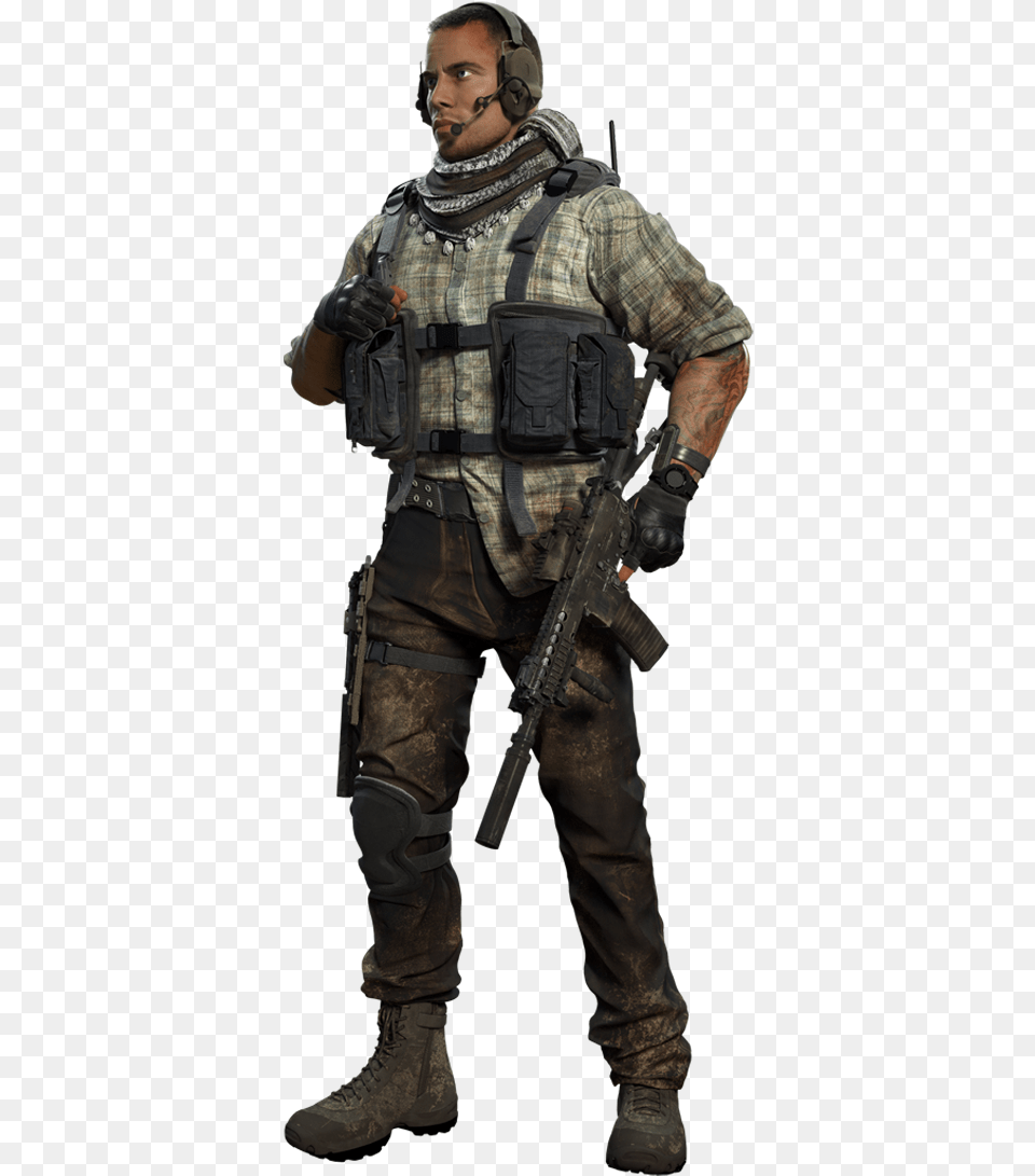 Ghost Recon Wildlands 3d Character Engineer Call Of Duty Infinite Warfare Warfighter, Adult, Person, Man, Male Free Png