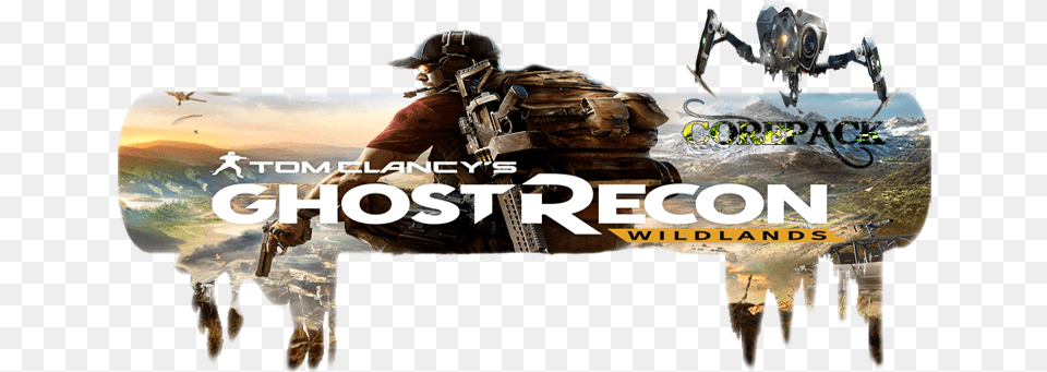 Ghost Recon Wildlands By Corepack Wildland Ghost Recon, Adult, Male, Man, Motorcycle Png Image