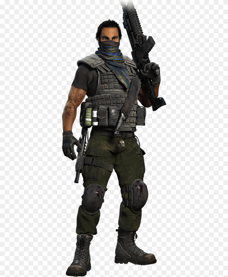 Ghost Recon Wildlands Character, Adult, Person, Man, Male Png