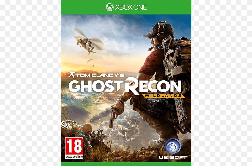 Ghost Recon Wildlands Xbox One, Advertisement, Adult, Poster, Person Png Image