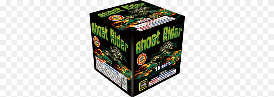 Ghost Rider 16 Shots 350g New For 2019 Cube, Scoreboard Free Transparent Png