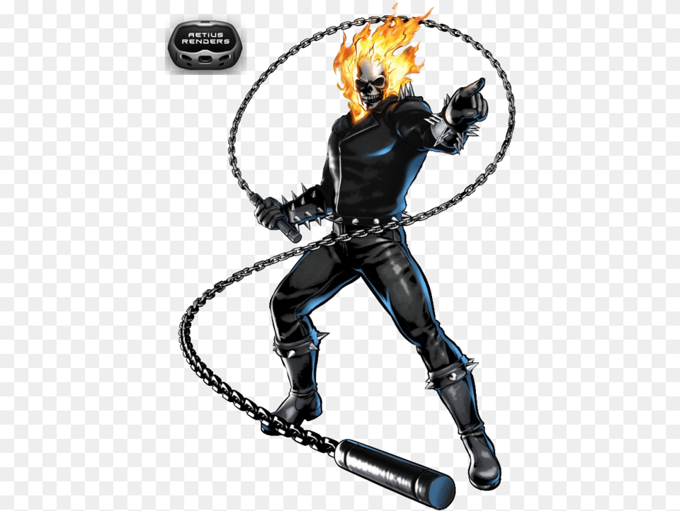 Ghost Rider Clipart Zero Ultimate Marvel Vs Capcom, Adult, Female, Person, Woman Free Png Download