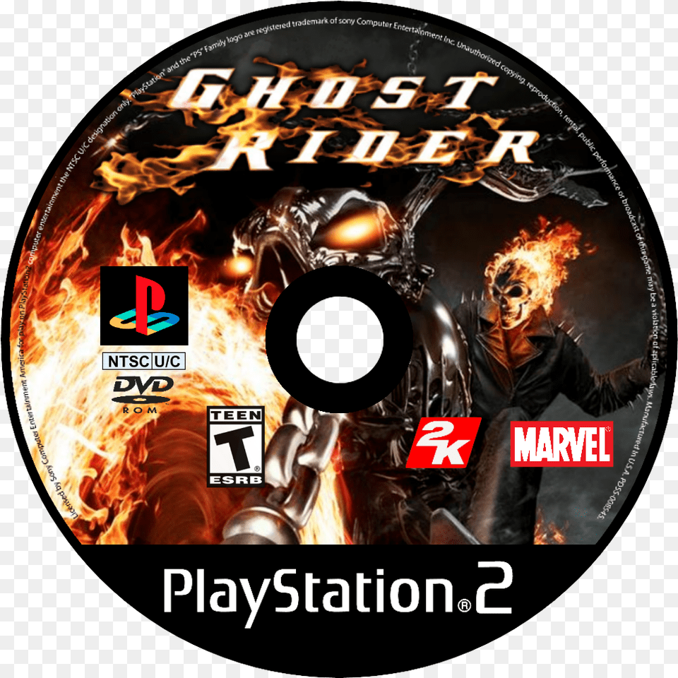 Ghost Rider Details Launchbox Games Database Imagem Ghost Rider Ps2, Disk, Dvd, Adult, Male Png