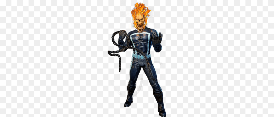 Ghost Rider Ghost Rider Blue Costume, Clothing, Fire, Flame, Person Free Transparent Png