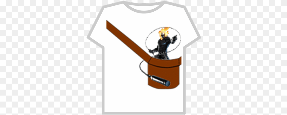 Ghost Rider In A Bag Old Bag Roblox T Shirts, Light, Adult, Male, Man Free Transparent Png