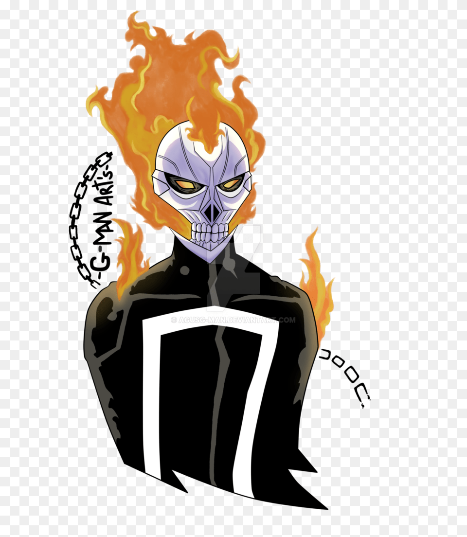 Ghost Rider Robbie Reyes, Person, Fire, Flame, Light Free Png