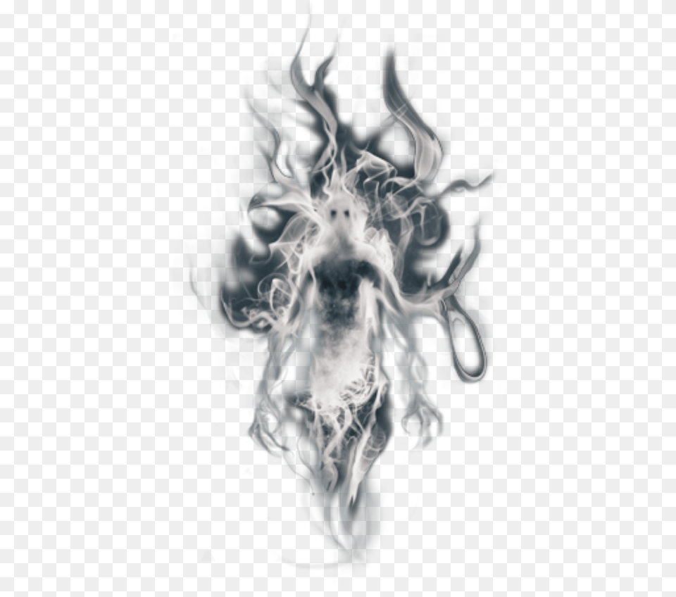 Ghost Smoke Horror Devil Scary Smoke Ghost, Person Free Transparent Png