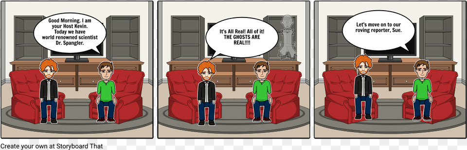 Ghost Stories Studio Storyboard Cartoon, Book, Comics, Publication, Person Png Image