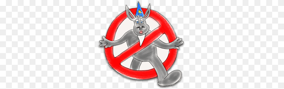Ghostbuster Donkey Emblem, Symbol, Sign, Clothing, Hardhat Free Png Download
