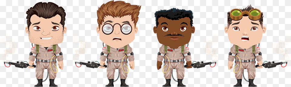 Ghostbusters, Baby, Book, Comics, Person Free Png