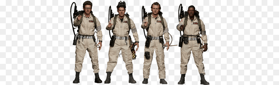 Ghostbusters 1984 Special Pack Sixth Scale Figu Ghostbusters Characters 1984, Person, People, Man, Male Png Image