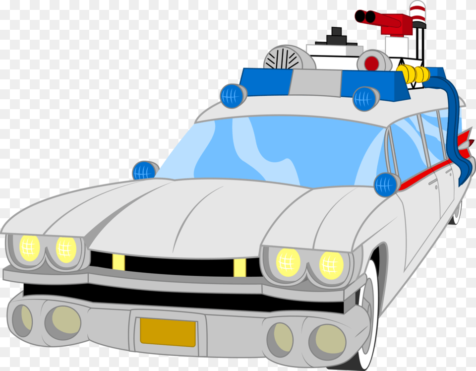 Ghostbusters, Car, Transportation, Vehicle, Ambulance Free Png Download