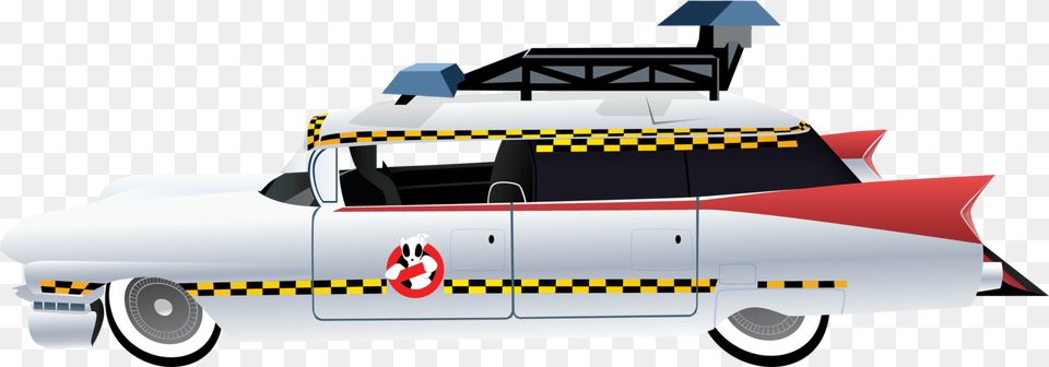 Ghostbusters Car Ghost Buster Car, Transportation, Vehicle, Van, Limo Free Png Download
