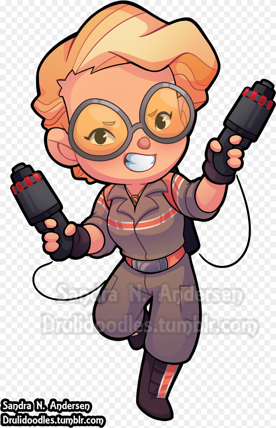 Ghostbusters Clipart Gun Cartoon, Publication, Book, Comics, Photography Png Image