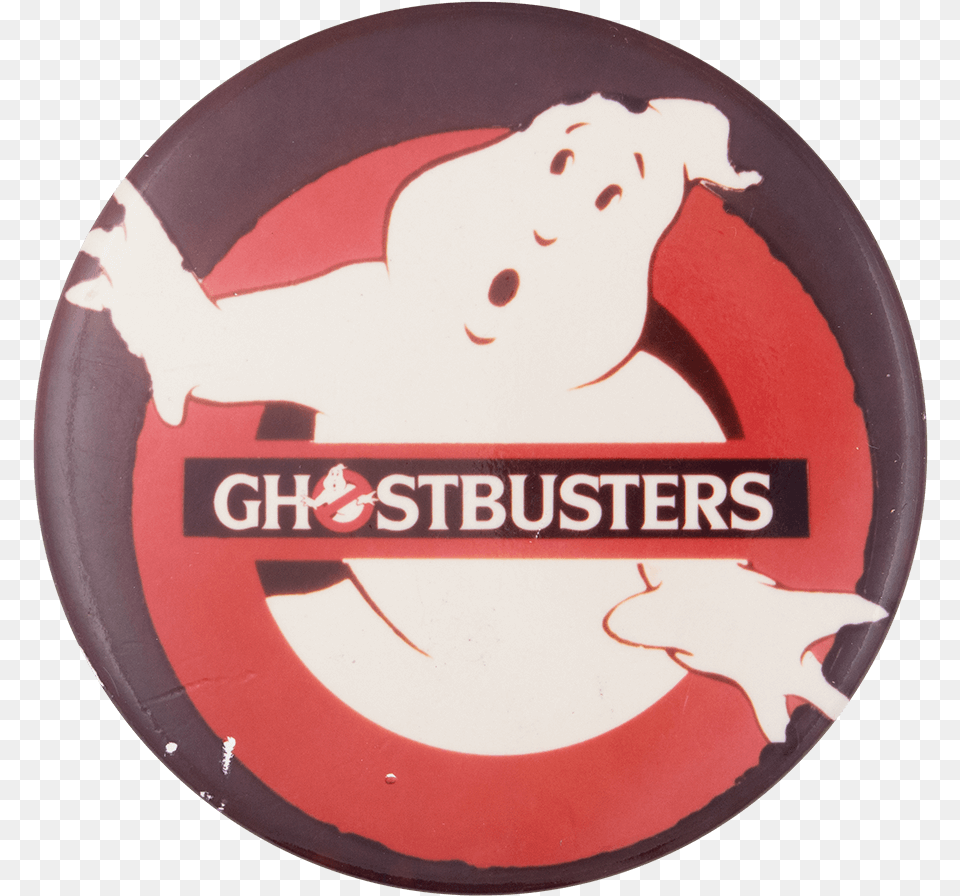 Ghostbusters Entertainment Button Museum Label, Badge, Logo, Symbol, Baby Png Image