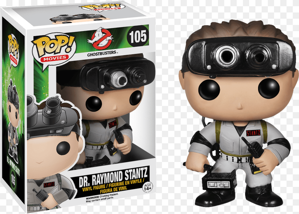 Ghostbusters Ray Stantz Pop Vinyl Funko Pop Ghostbusters, Toy, Baby, Person, Face Free Png Download