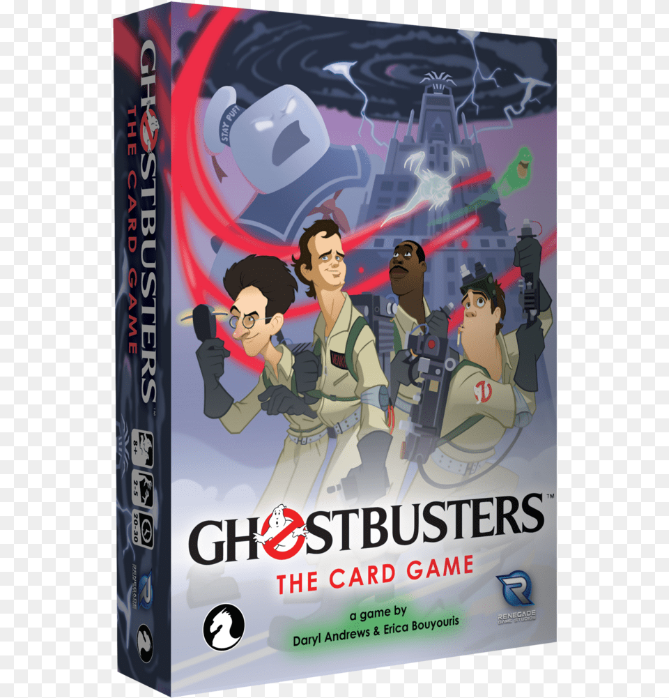 Ghostbusters Retail Box Rgb Ghostbusters The Card Game, Publication, Book, Adult, Person Free Png Download