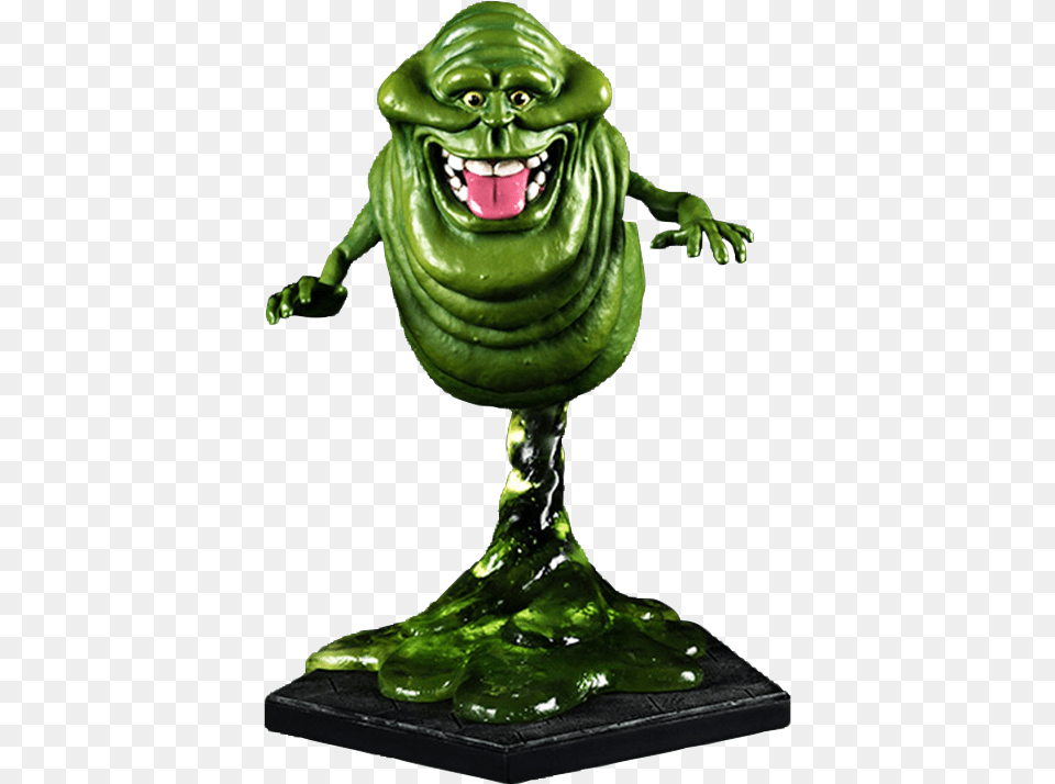 Ghostbusters Slimer Statue, Green, Ornament, Jewelry, Jade Free Png