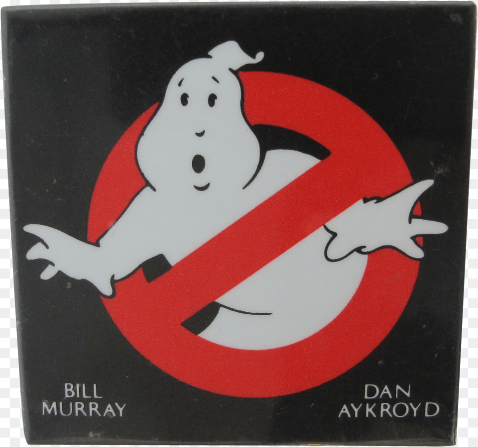 Ghostbusters Square Entertainment Button Museum, Sign, Symbol Free Png Download