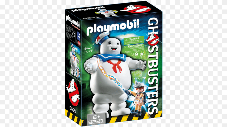 Ghostbusters Stay Puft Marshmallow Man Playmobil 9221 Ghostbusters Stay Puft Marshmallow Man, Boy, Child, Male, Outdoors Free Png Download