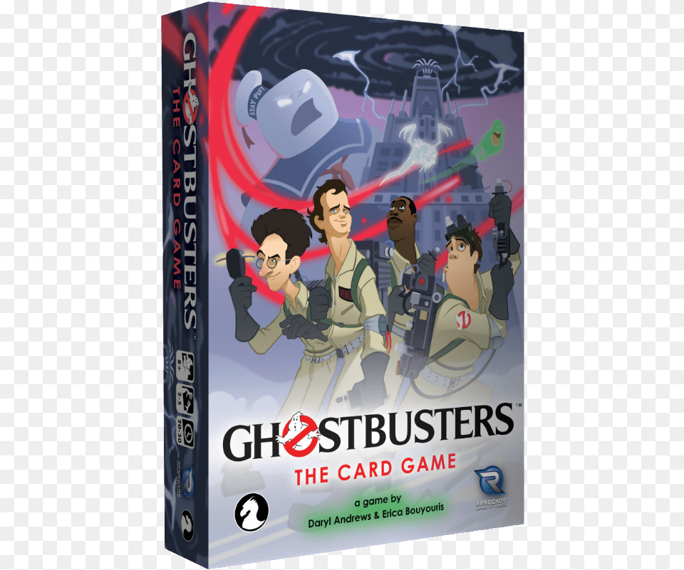 Ghostbusters The Card Game Coming Soon Word Of Nerd Ghostbusters The Card Game, Publication, Book, Adult, Person Free Transparent Png