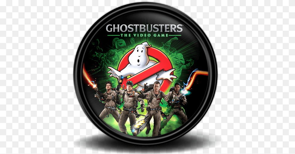 Ghostbusters The Video Game 1 Icon Mega Games Pack 30 Ghostbusters Pc Game 2009, Adult, Person, Man, Male Free Png