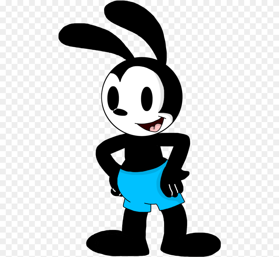Ghostface Oswald The Lucky Rabbit Mickey Mouse Roger Cartoon Free Png Download