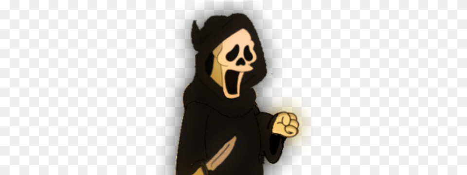 Ghostface Simpsons Wiki Fandom Cartoon, Person, Face, Head Free Transparent Png