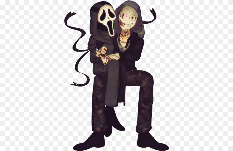 Ghostface X Frank Tumblr Halloween Costume, Alien, Adult, Male, Man Free Transparent Png