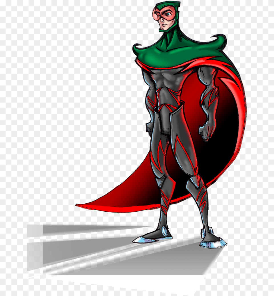 Ghostpepper Hero Cartoon, Cape, Clothing, Adult, Person Png