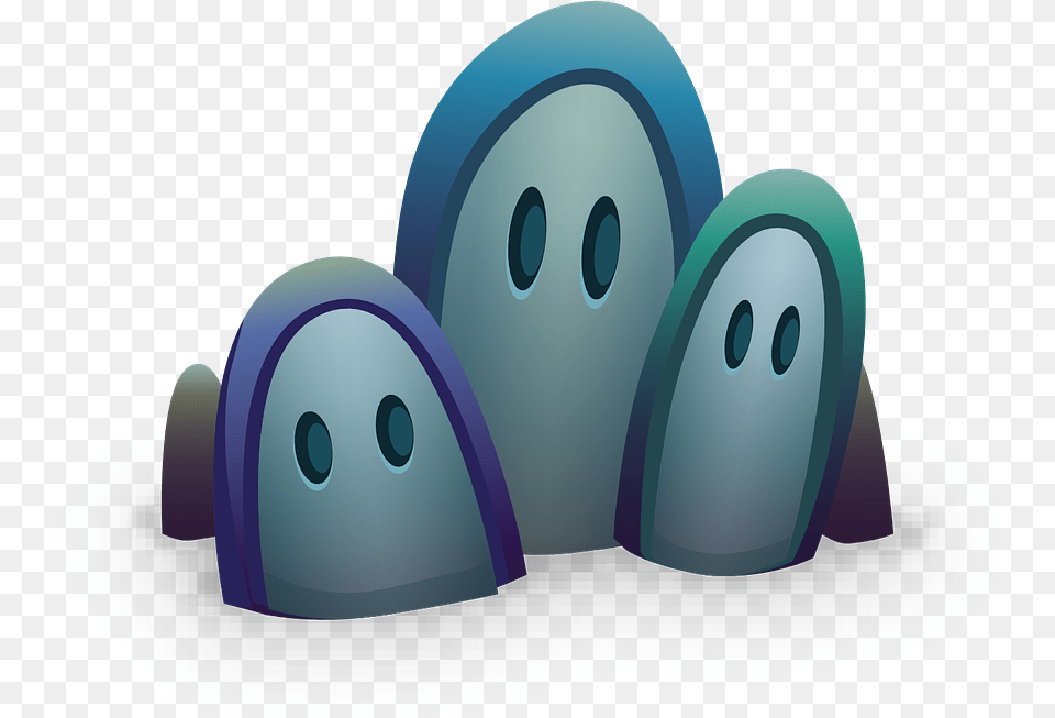 Ghosts Eyes Halloween Scary Spooky Creepy White Ghost, Disk Free Png
