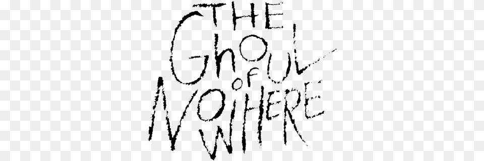 Ghoul Title Jpeg, Blackboard, Text Free Transparent Png