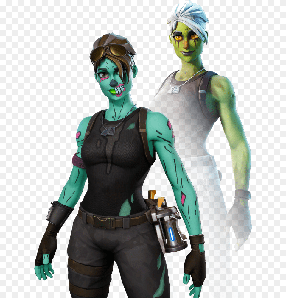 Ghoul Trooper Fortnite Halloween Skins Girl, Adult, Person, Female, Woman Free Png Download