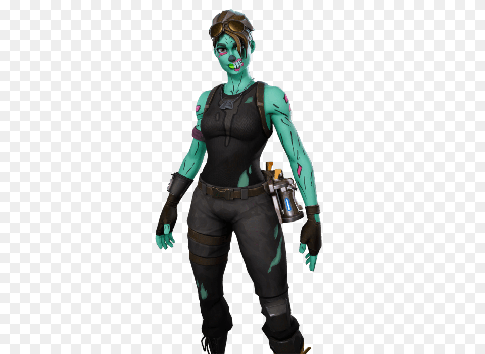 Ghoul Trooper Ghoul Trooper Fortnite Skin, Clothing, Costume, Person, Adult Free Transparent Png