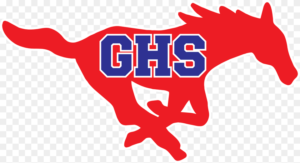 Ghs Grapevine High School Mustangs, Logo, Dynamite, Weapon Free Transparent Png