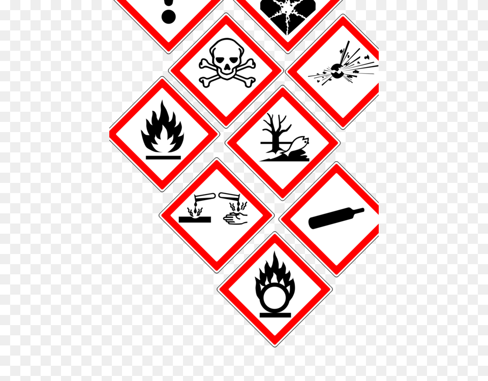 Ghs Hazard Pictograms Globally Harmonized System Of Classification, Sticker, Emblem, Stencil, Symbol Png Image