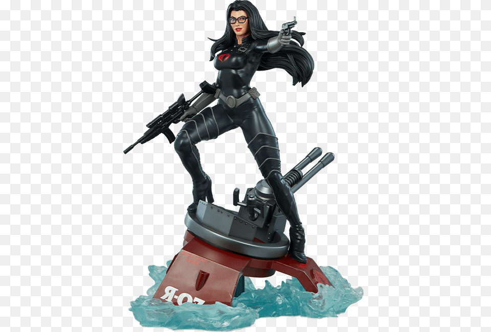 Gi Joe Baroness Statue By Pop Culture Shock, Adult, Female, Person, Woman Png