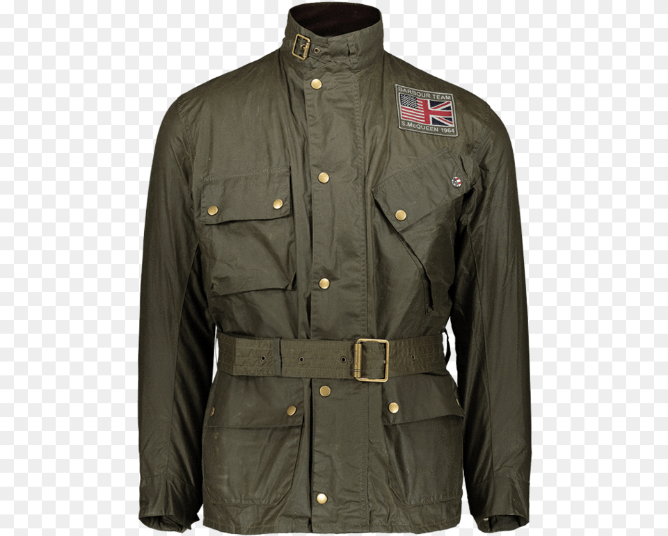 Giacca Steve Mcqueen Joshua Olive Pocket, Clothing, Coat, Jacket Free Transparent Png