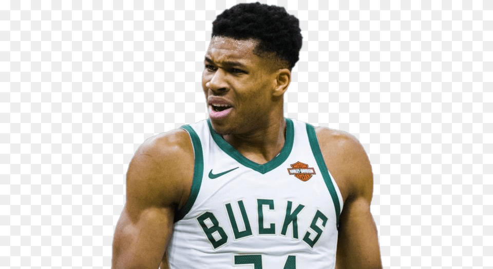 Giannis Antetokounmpo Download Sterling Brown Nba, Face, Head, Person, Portrait Free Png