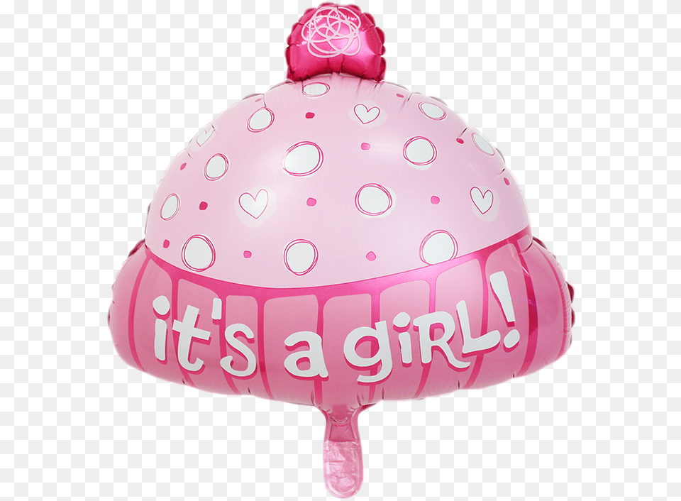 Giant 31quot Baby Girl Foil Mylar Balloon It39s A Girl, Birthday Cake, Cake, Cream, Dessert Free Transparent Png