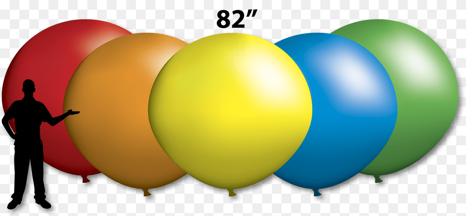 Giant 82 Latex Balloon Giant Latex Balloon, Sphere, Adult, Male, Man Png