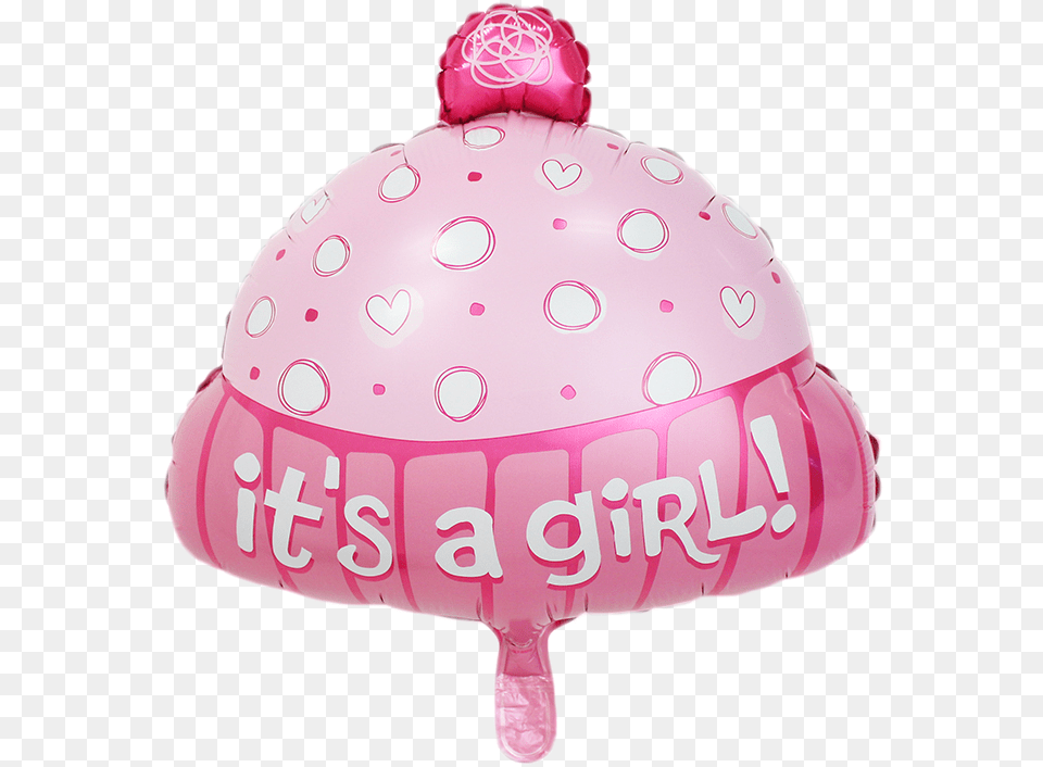 Giant Baby Girl Its A Themed Baby Shower Balloons, Balloon, Birthday Cake, Cake, Cream Free Png Download