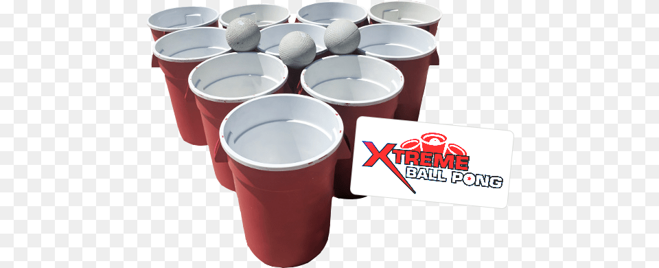 Giant Ball Pong Cup, Bucket Free Png Download