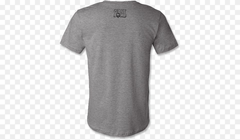 Giant Bomb Athletic T Shirtclass Anvil T Shirt Grey, Clothing, T-shirt Free Png Download