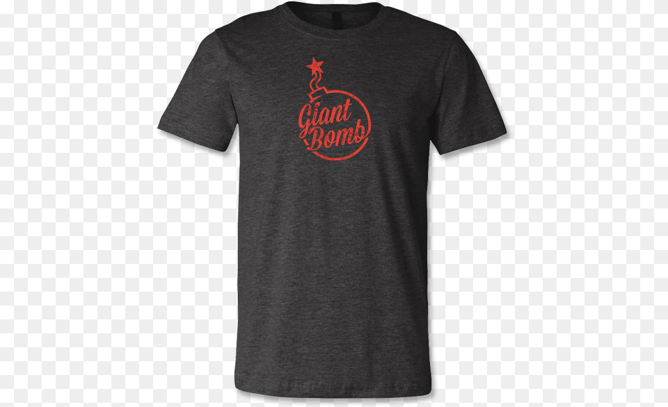 Giant Bomb Vintage Logo T Shirt T Shirt, Clothing, T-shirt Free Transparent Png